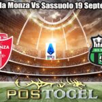 Prediksi Bola Monza Vs Sassuolo 19 September 2026