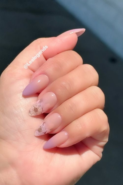 40 Prom Nails: Picture-Perfect Designs for Your Big Moment 22 Subtle Blush Beauty